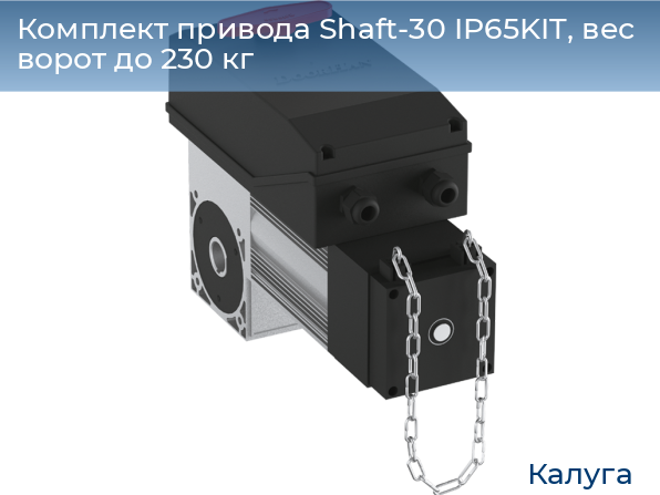 Комплект привода Shaft-30 IP65KIT, вес ворот до 230 кг, kaluga.doorhan.ru